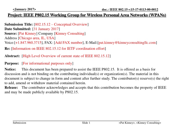 january 2017 project ieee p802 15 working group n.w