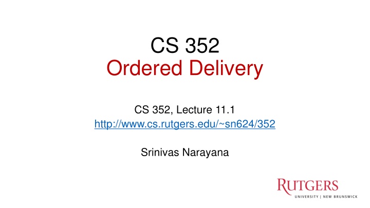 cs 352 n.w