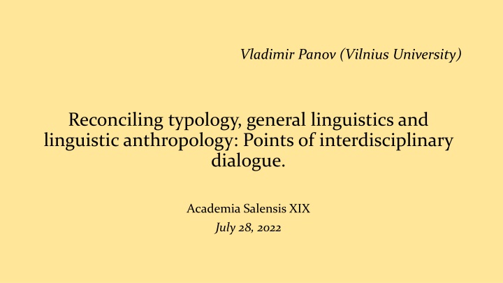 vladimir panov vilnius university n.w