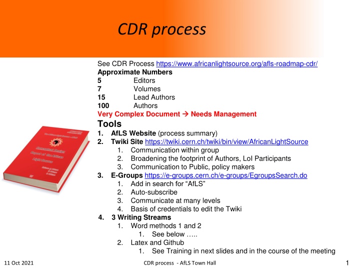 cdr process n.w