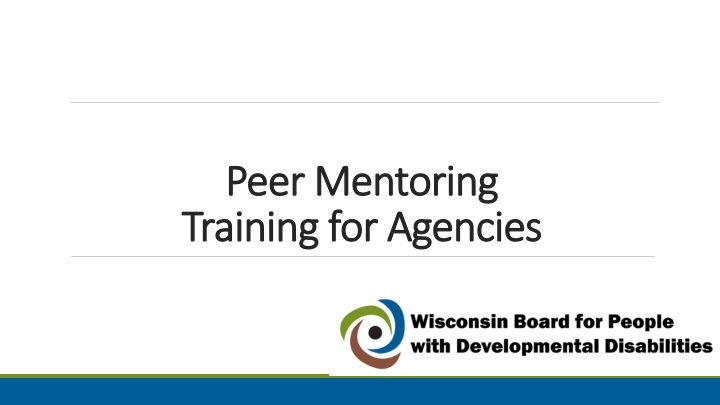 peer mentoring peer mentoring training n.w