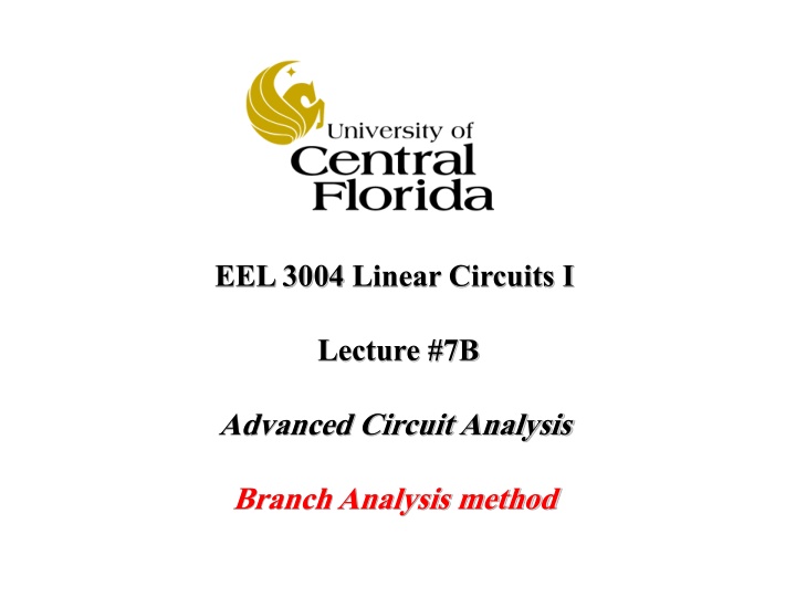 eel 3004 linear circuits i n.w