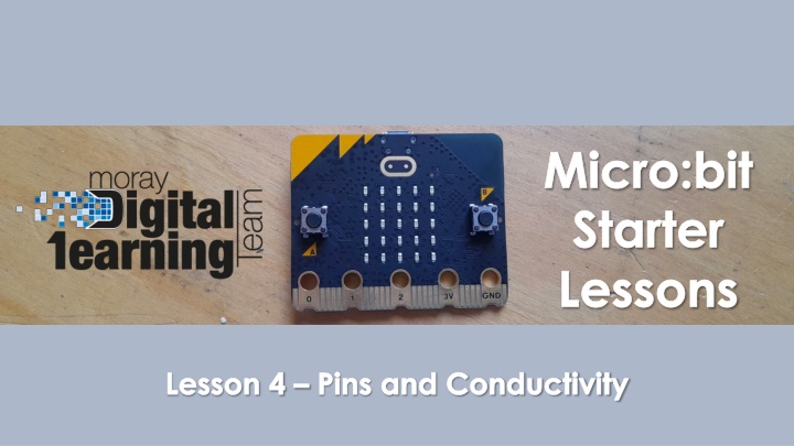 micro bit starter lessons n.w