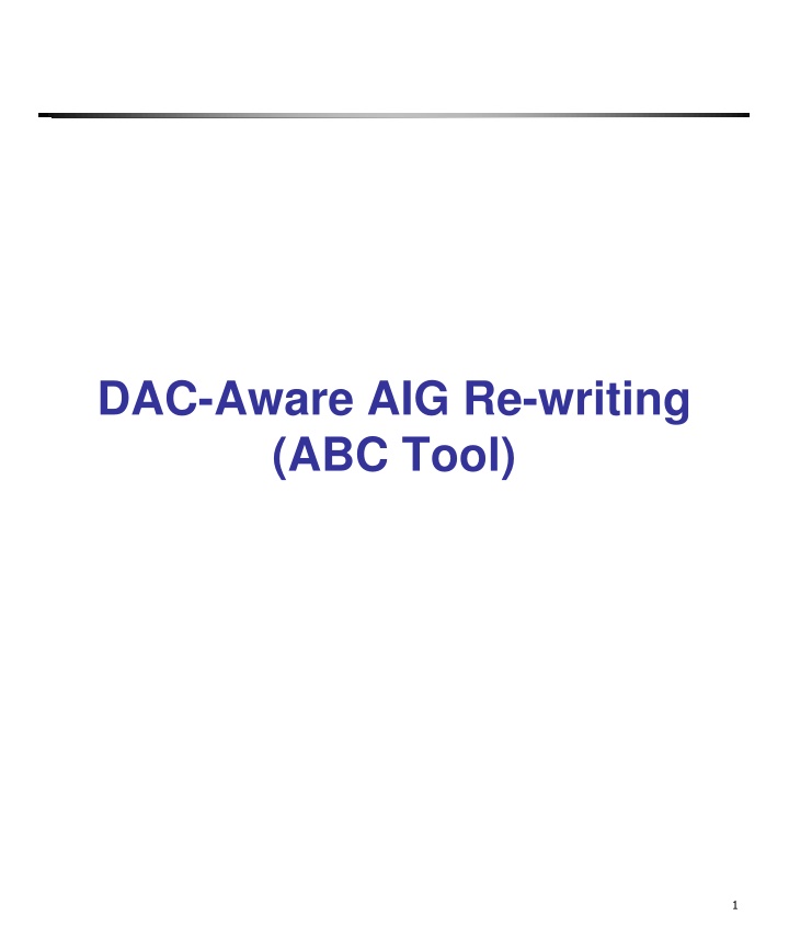 dac aware aig re writing abc tool n.w