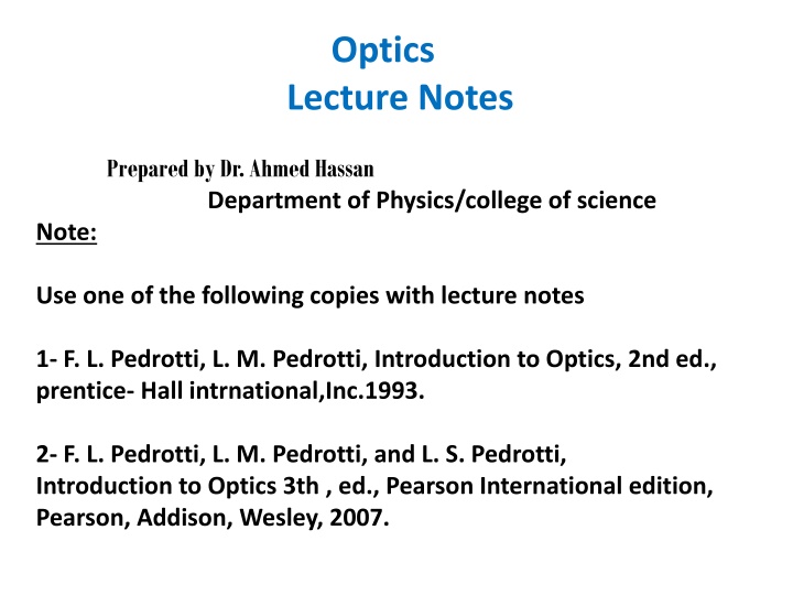 optics n.w