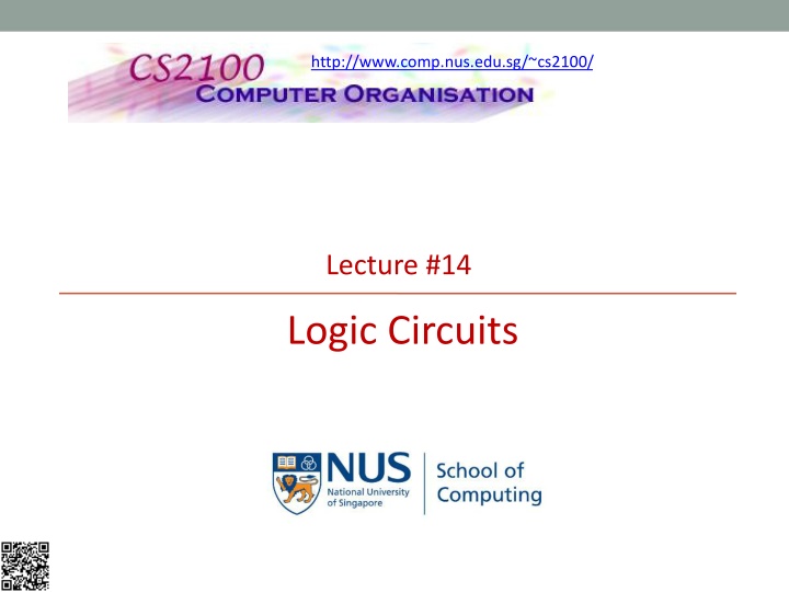 Logic Circuits Lecture Covering Gates and Circuits