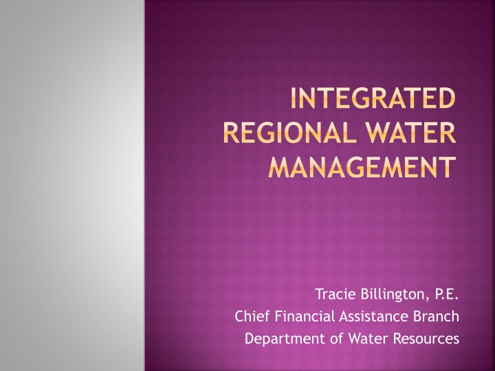 integrated regional water management n.w