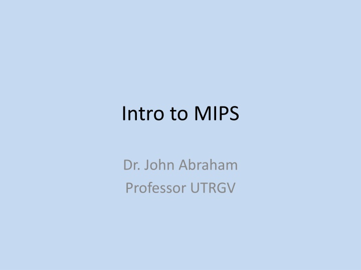 intro to mips n.w