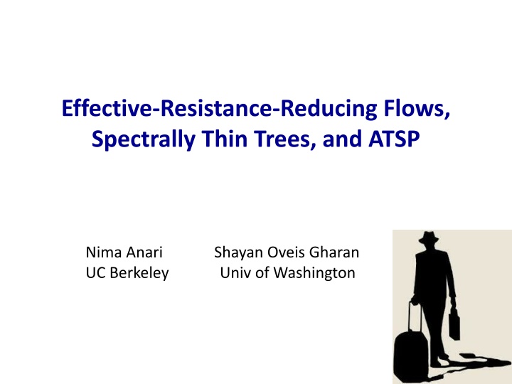 effective resistance reducing flows spectrally n.w