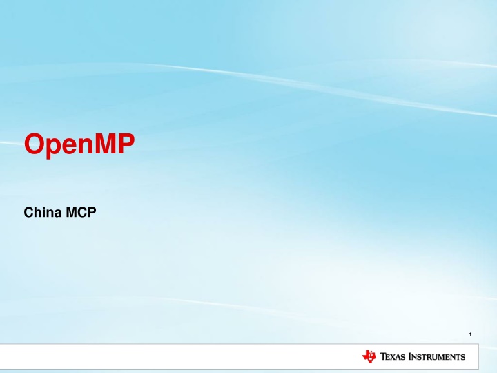 openmp n.w