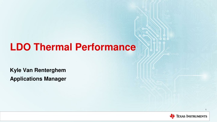 ldo thermal performance n.w