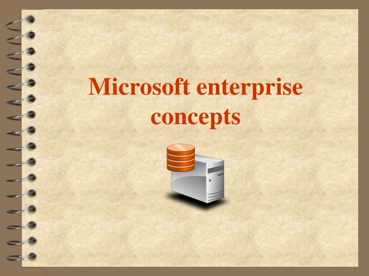 microsoft enterprise concepts n.w