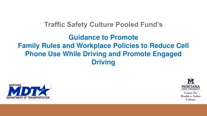 traffic safety culture pooled fund s n.w