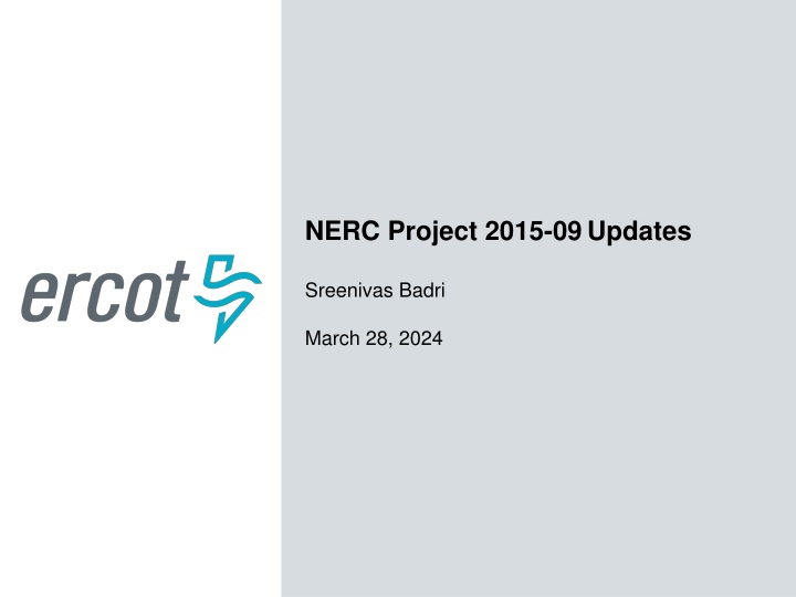 nerc project 2015 09 updates sreenivas badri n.w