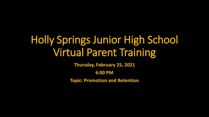 holly springs junior high school holly springs n.w