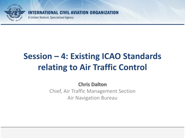 session 4 existing icao standards relating n.w