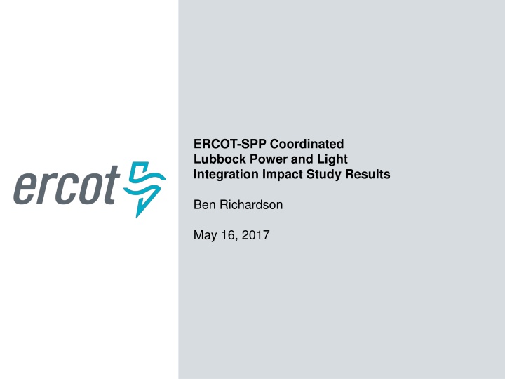 ercot spp coordinated lubbock power and light n.w