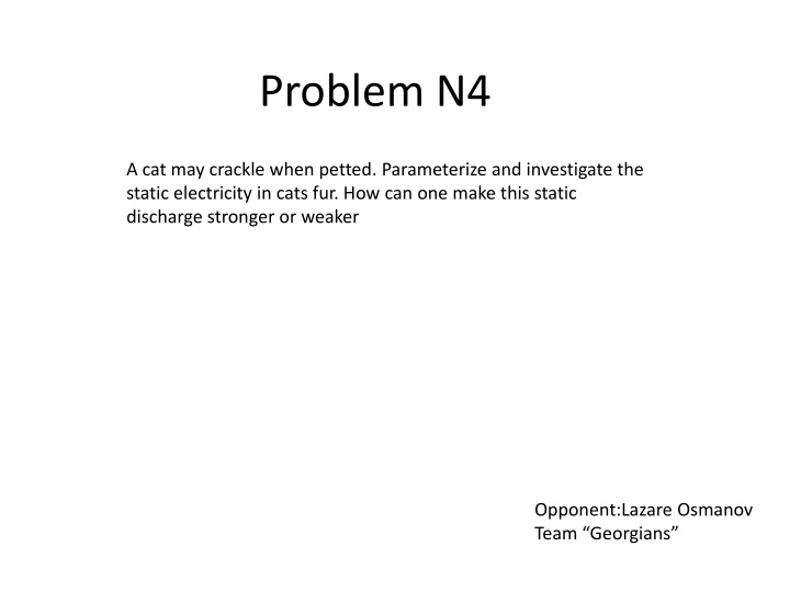 problem n4 n.w