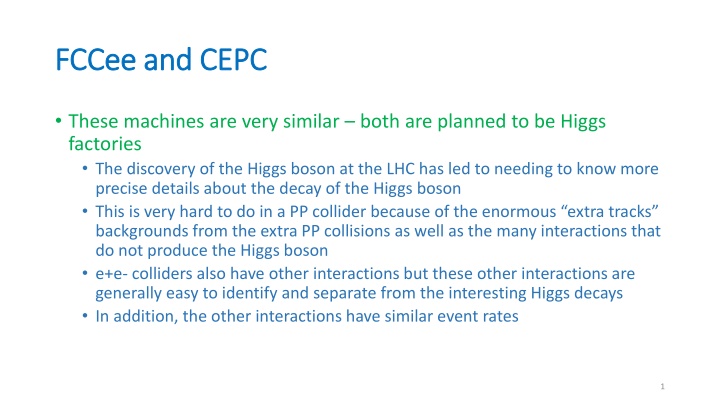 fccee and cepc fccee and cepc n.w