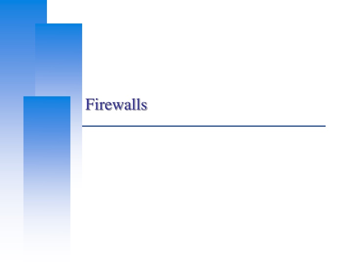 firewalls n.w