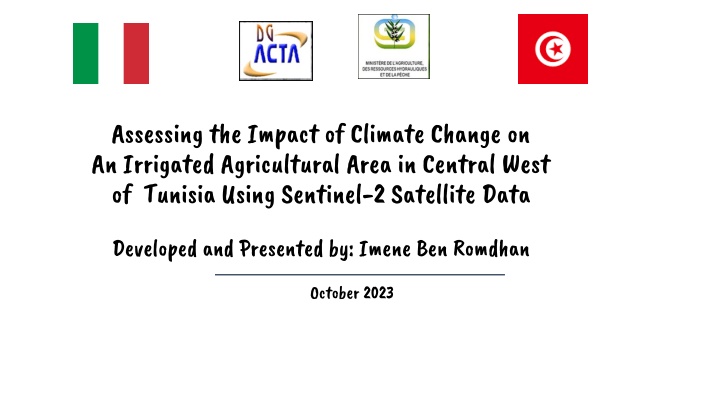 assessing the impact of climate change n.w