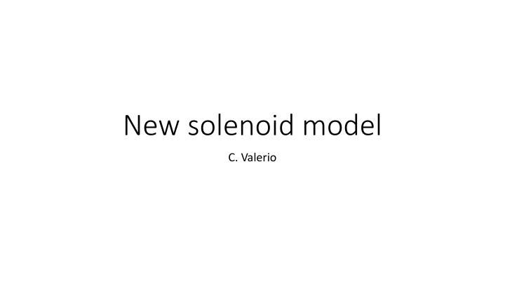 new solenoid model n.w