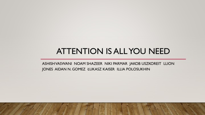 Self-Attention: A Key Model Innovation