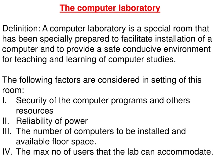 the computer laboratory n.w