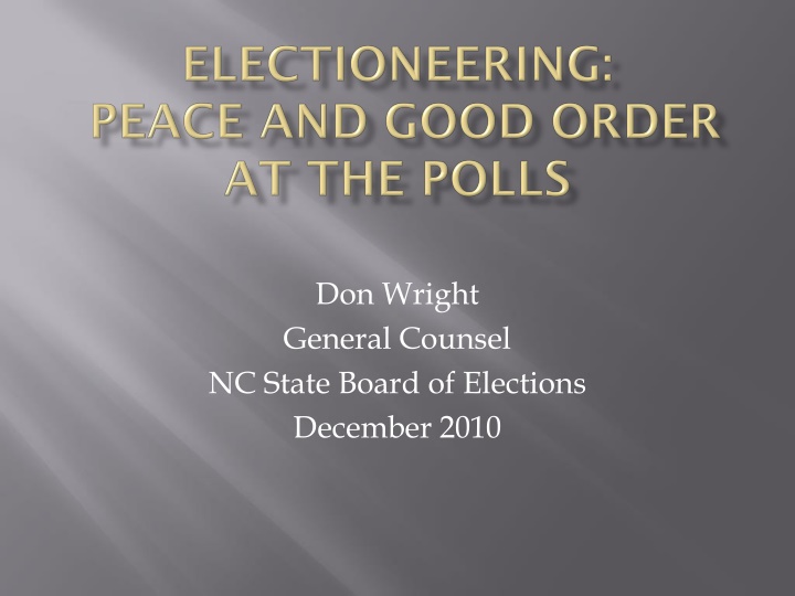 don wright general counsel nc state board n.w