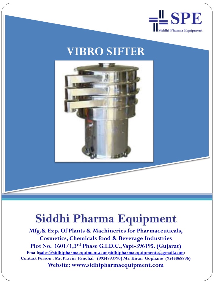 vibro sifter n.w