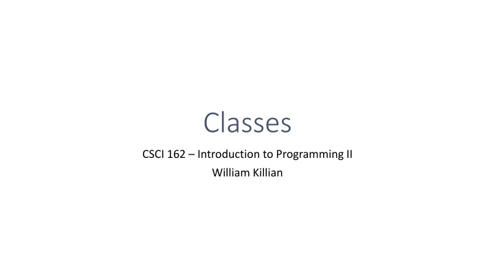 classes n.w