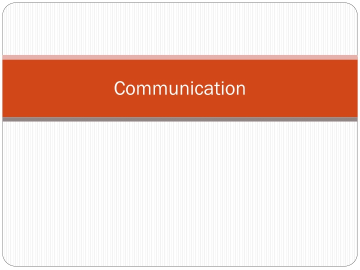 communication n.w