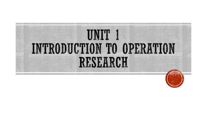 unit 1 n.w