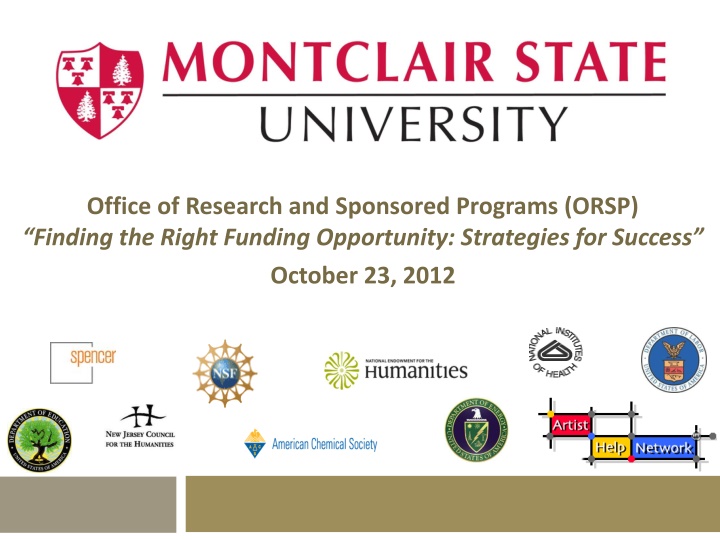 office of research and sponsored programs orsp n.w