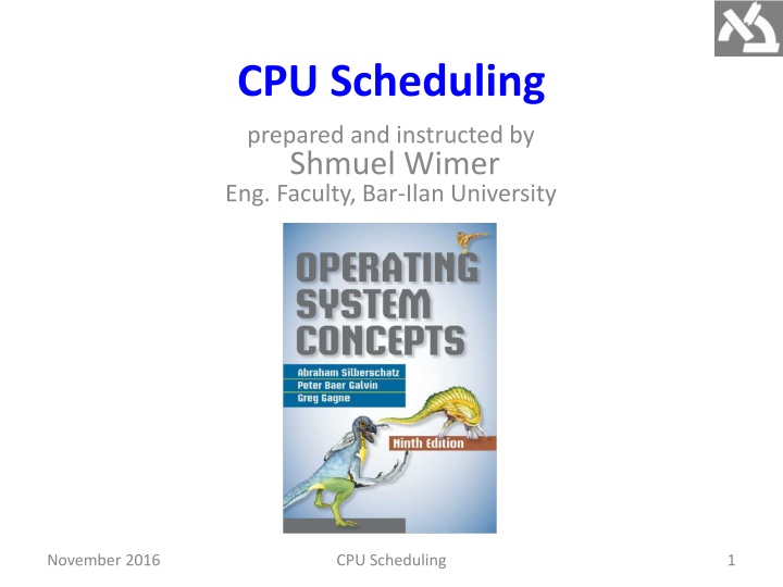 cpu scheduling n.w