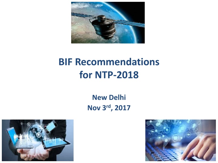 Satellite Connectivity Recommendations for NTP-2018
