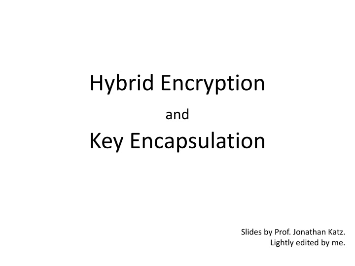hybrid encryption n.w