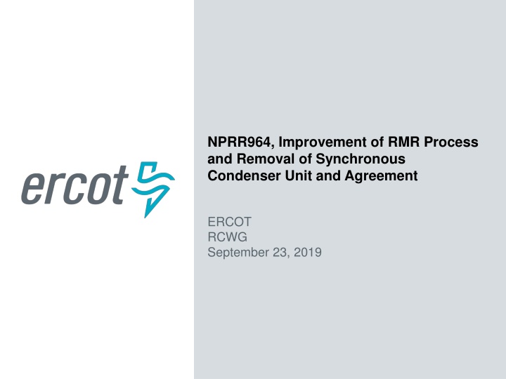 nprr964 improvement of rmr process and removal n.w