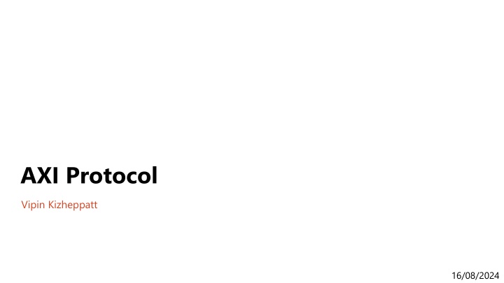 axi protocol n.w