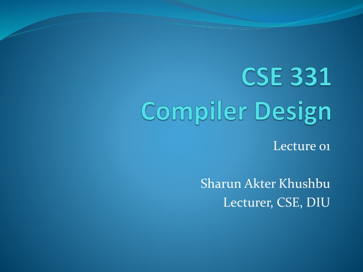 lecture 01 n.w