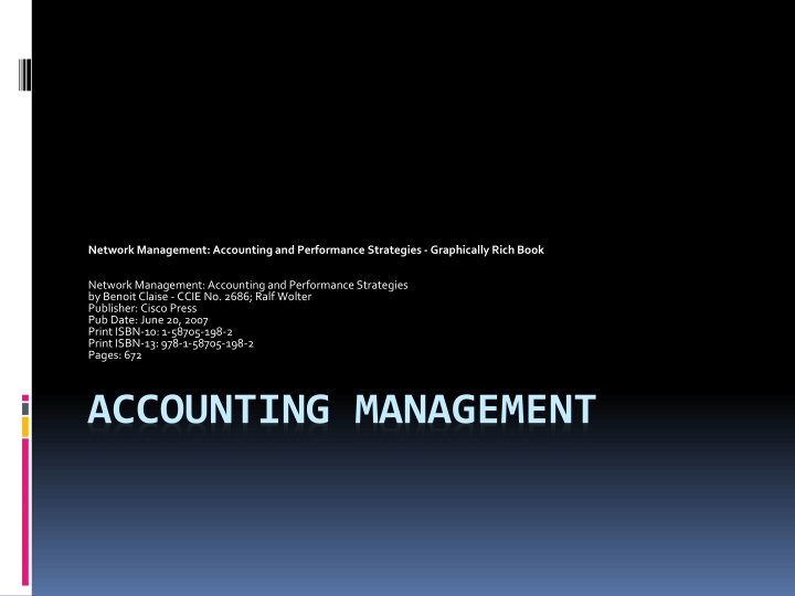 network management accounting and performance n.w