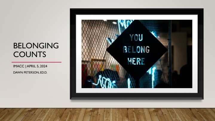 belonging counts n.w