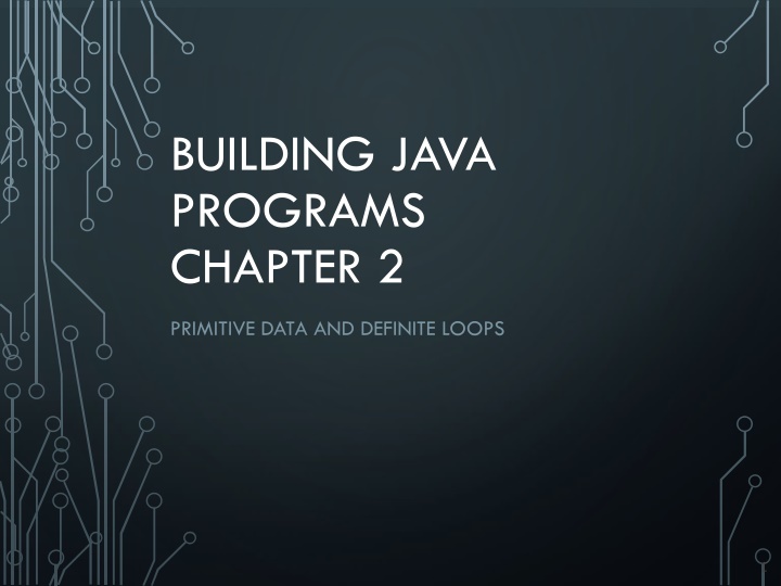 building java programs chapter 2 n.w