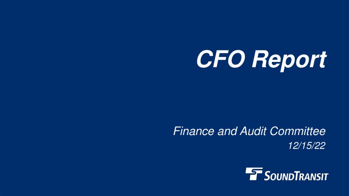 cfo report n.w