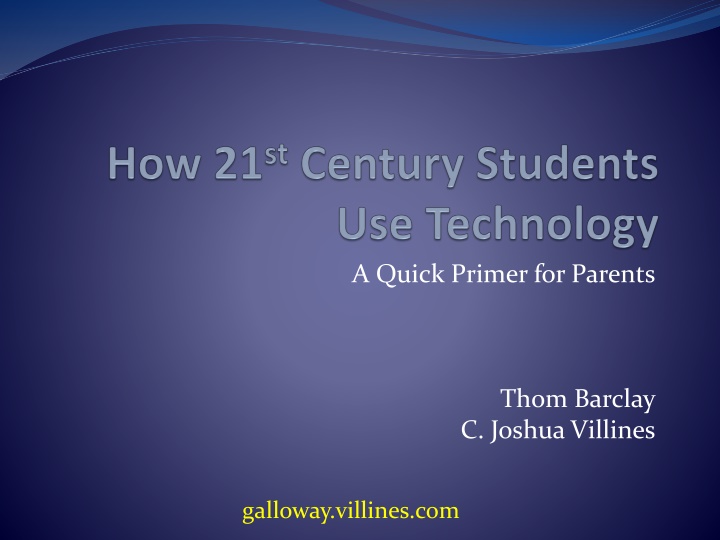 a quick primer for parents n.w