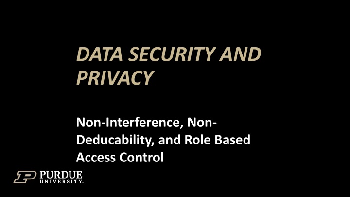 data security and privacy n.w