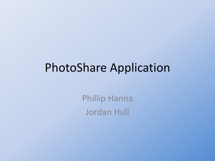photoshare application n.w