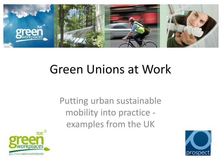 green unions at work n.w