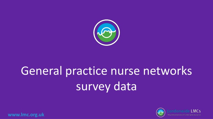general practice nurse networks survey data n.w