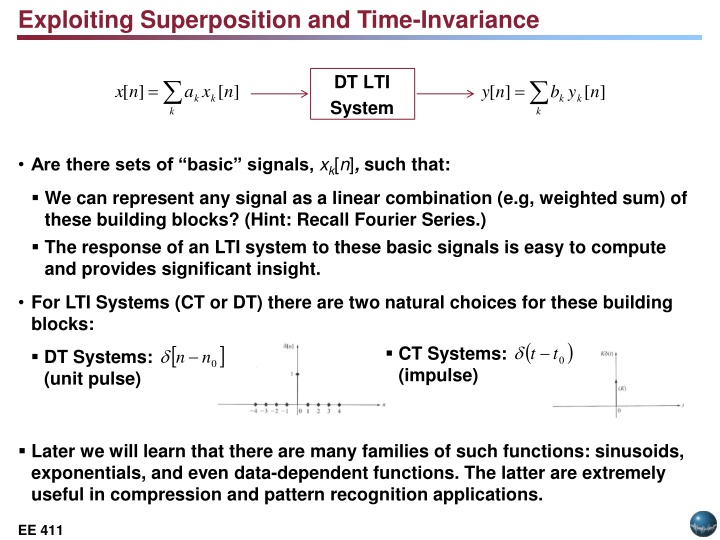 exploiting superposition and time invariance n.w